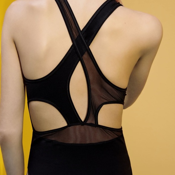 ZARA Matching Bodysuit with Straps - Picture 1 of 4